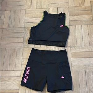 Adizero Black Athletic Set